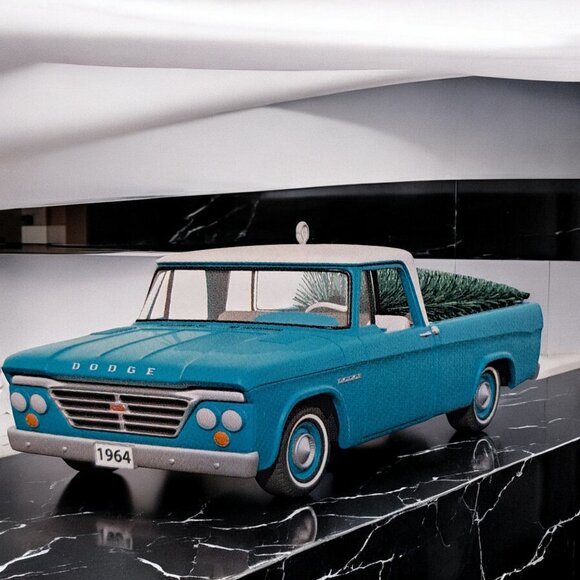 2024 Hallmark Keepsake 1964 Dodge D-100 All-American Trucks 30th in Series NIB - Picture 4 of 10